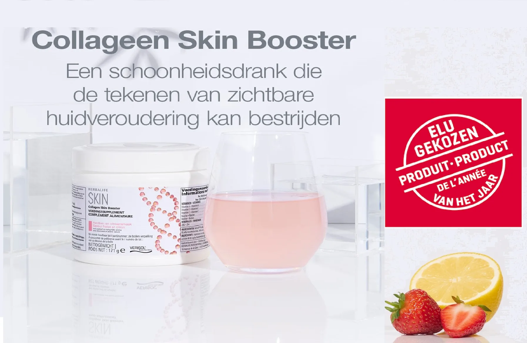 Product van het jaar 2021: Herbalife Nutrition Collageen Skin Booster