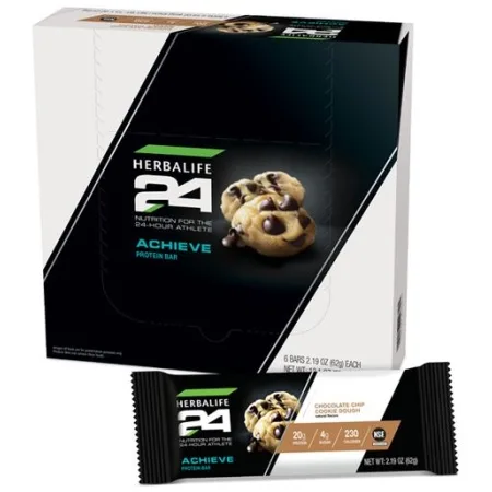 Herbalife 24 Achieve Chocolate Chip Cookie Dough Protein Bar